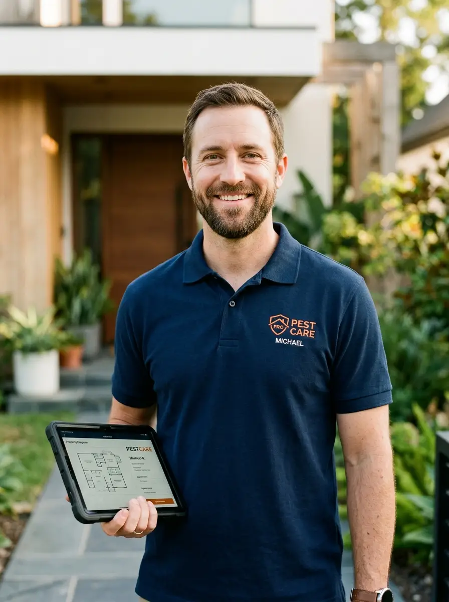Friendly and professional EasyPestFix technician